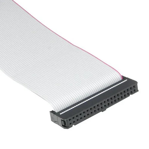 Flat Cable Cinza IDE de 40 Vias