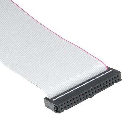 Flat Cable - IDE - 40 Vias - Cinza