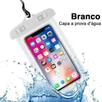 Capa de celular a prova de agua Kapbom Kap-y17 6.3" Branco