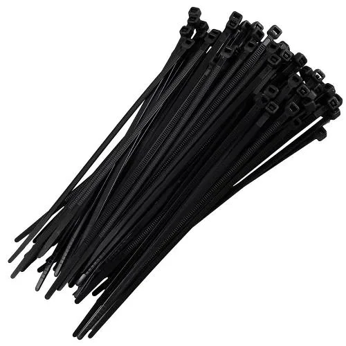 Abra�adeira 10 cm - Preto com 100 unidades - Dutoplast