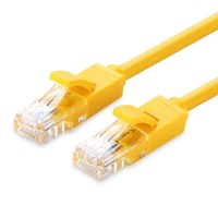 Cabo de Rede sem Capa - 8 Vias - Padro RJ 45 - Amarelo - 1.50 Metros