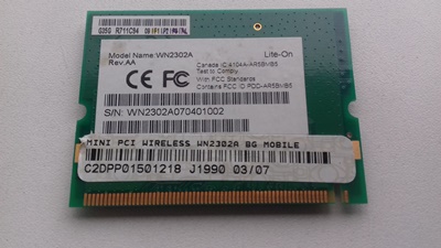 Placa Mini PCI Wireless WN2302A - Itautec Infoway W7630