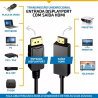 Cabo Adaptador Display Port Para HDMI 4K DP HDMI 1,8 Metros