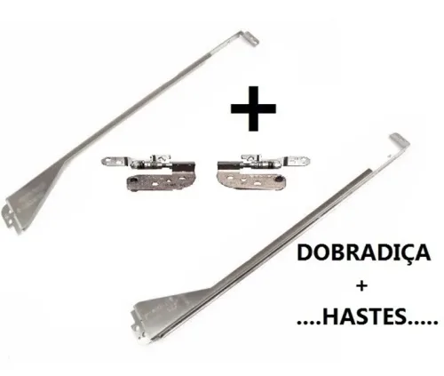 Dobradi�as com Hastes - LD / LE - Dell Inspiron 1545