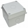 Caixa Organizadora para CFTV ABS (10X10 cm) Stilus IP65 - Branco