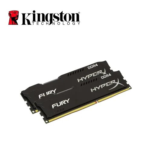Mem�ria RAM Fury HyperX Color Preto 8GB DDR4 3200 Mhz