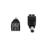 Conector P4 Macho Intelbras Conex 1000 para CFTV