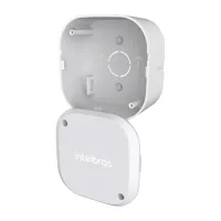 Caixa Passagem Pl�stica ABS Intelbr�s para C�mera Bullet e Dome (Interna/Externa) Vbox 1100E Branco