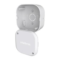 Caixa Passagem Plstica ABS Intelbrs para Cmera Bullet e Dome (Interna/Externa) Vbox 1100E Branco