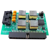 Placa 4 Ramais Digitais Impacta 16/40/68 Intelbr�s