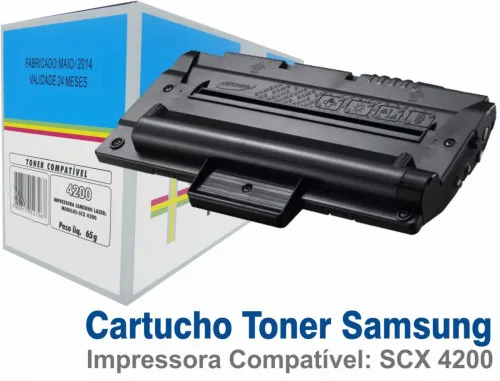 Cartucho de Toner Compat�vel Com Samsung SCX 4200 4220 3K