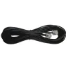 Cabo para Telefone - Padr�o RJ 11 - Preto - 1,8 Metros