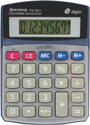 Calculadora Hoopson PS-3611 - 8 Dig�tos