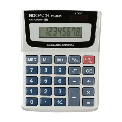Calculadora Hoopson PS-8985 - 8 Dig�tos