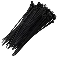 Abra�adeira 10 cm - Preto com 100 unidades - Dutoplast