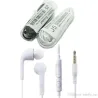 Fone de ouvido Lehmox J5 LE-477 com microfone branco emborrachado