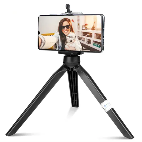 Suporte Fixo para Celular Mini Trip� de Mesa FZF-087 Preto