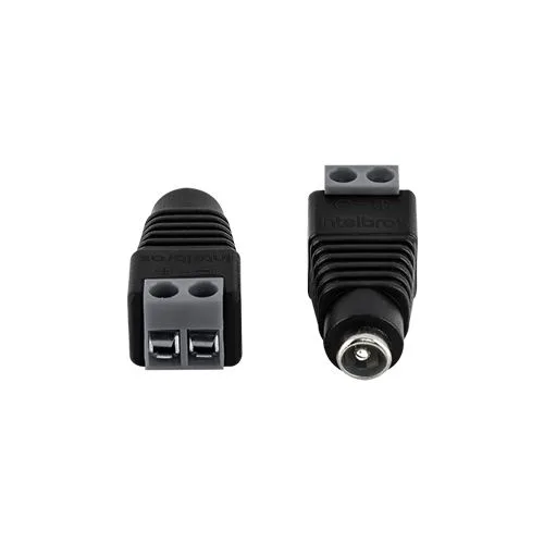 Conector P4 F�mea Intelbr�s Conex 1000 para CFTV - 10 Unidades