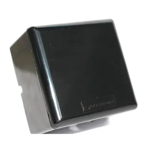 Caixa Passagem Pl�stica Metal Nobre para C�mera Bullet e Dome (Sobrepor / Fechamento com Encaixe) MT-3004 Black ABS