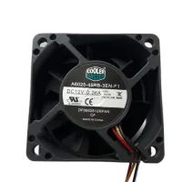 Cooler Master A6025-45RB-3EN-F1 6x6x2 com 3 Fios 12VDC 0,26A