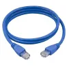 Cabo de Rede com Capa - 8 Vias - Padr�o RJ 45 - Azul - 1.50 Metros