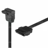 Cabo Sata 3 6gb/s Com Ponta 90� Padr�o Original 15cm - Dex