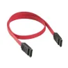 Cabo Sata 2.0 Vermelho de 3GB/S Conectores 180�x180� sem Travas Met�licas