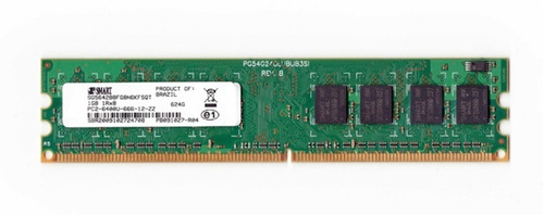 Memria para PC Smart 1 GB PC2-6400U-666-12-ZZ DDR2 800 Mhz SDRAM