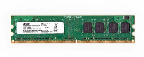 Mem�ria para PC Smart 1 GB PC2-6400U-666-12-ZZ DDR2 800 Mhz SDRAM