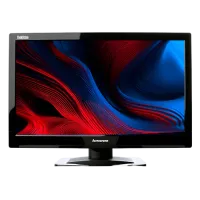Monitor Lenovo ThinkVision E2002BA LCD Widescreen 1600x900P 19.5" VGA DVI Preto