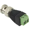 Conector BNC Macho com Borne FS 497 - 5 Unidades