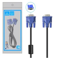 Cabo de Video VGA 1.5 Metros Resistente Para PC Monitor Projetor LEHMOX - LEY-215