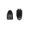 Conector P4 F�mea Intelbr�s Conex 1000 para CFTV - 10 Unidades