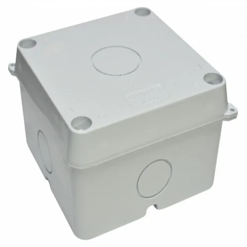 Caixa Organizadora para CFTV ABS (10X10 cm) Stilus IP65 - Branco