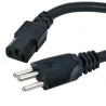 Cabo de For�a Tripolar para Fonte ATX e Monitor com 1,8 Metros