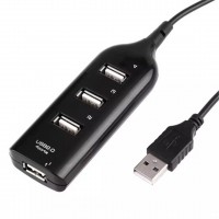 Hub USB 2.0 4 Portas USB 480Mbps Lehmox - LEY-11