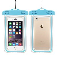 Capa de celular a prova de agua Kapbom Kap-y17 6.3" Azul