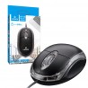 Mouse ptico com fio Usb Bsico Lehmox - LEY-28