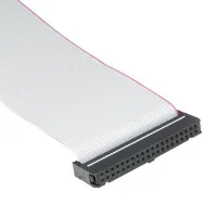 Flat Cable Cinza IDE de 40 Vias