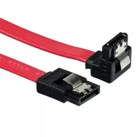 Cabo Sata 3.0 Vermelho de 6GB/S Conectores 180�x90� com Travas Met�licas