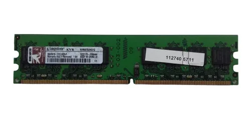 Mem�ria para PC Kingston KVR667D2N5/1G 1 Gb 667 Mhz DDR2 SDRAM
