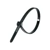 Abra�adeira 10 cm - Preto com 100 unidades - Dutoplast
