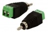 Plug RCA Macho com Borne FS 519 - 5 Unidades