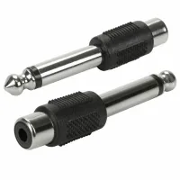 Adaptador P10 Mono para RCA Jack