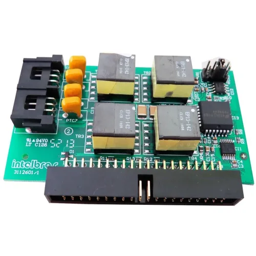 Placa 4 Ramais Digitais Impacta 16/40/68 Intelbr�s