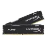Mem�ria RAM Fury HyperX Color Preto 8GB DDR4 3200 Mhz