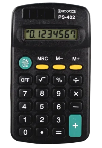 Calculadora Hoopson PS-402 - 8 Digitos