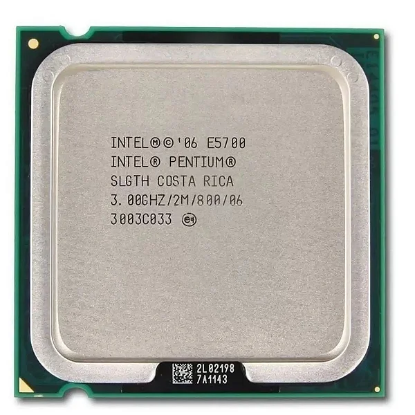 Intel Pentium Dual Core E5700 3.0 Ghz Processador Intel Dual Core - CPU E5700 - 3.0 Ghz