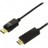 Cabo Adaptador Display Port Para HDMI 4K DP HDMI 1,8 Metros